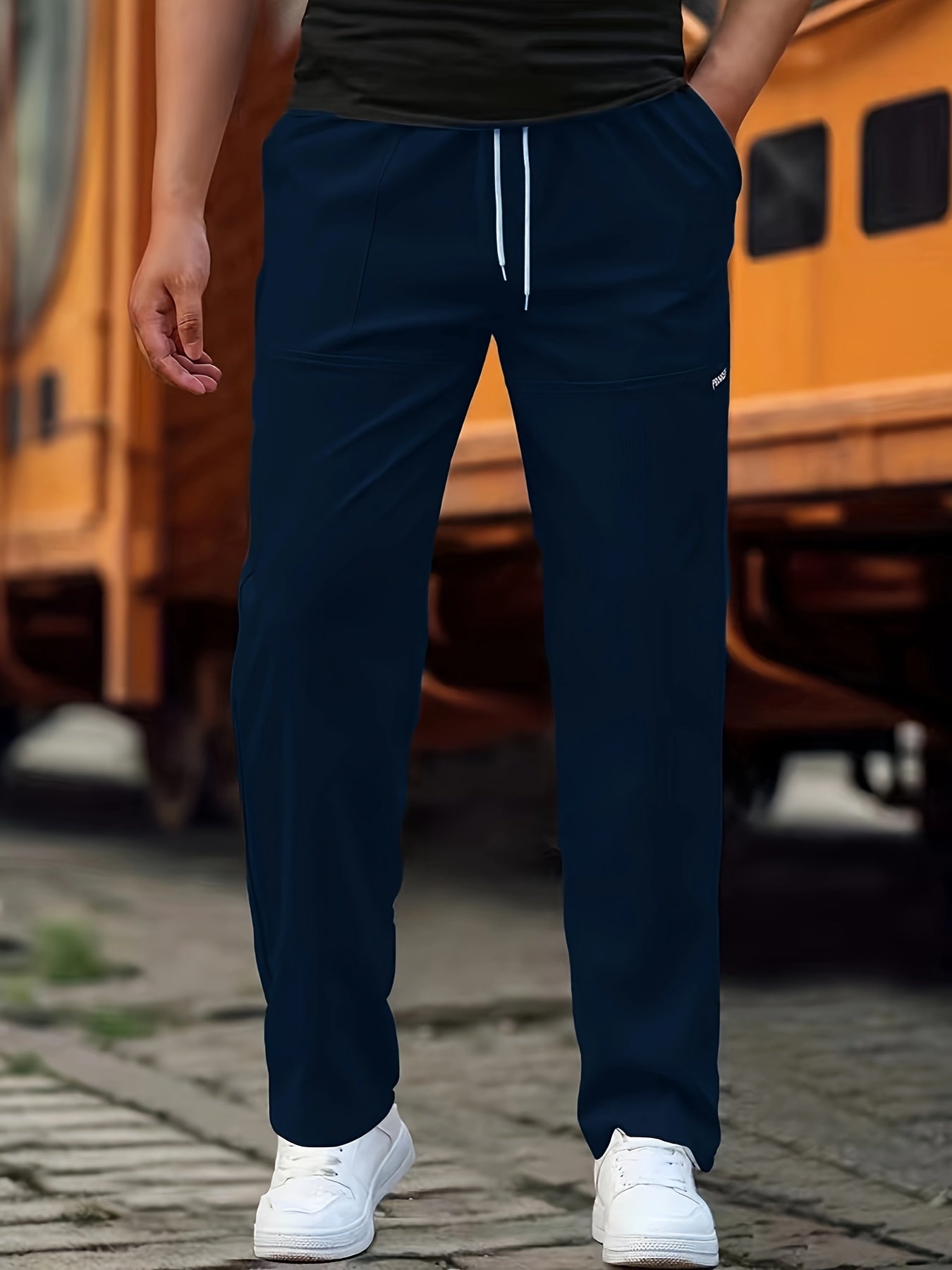Elegante y cómodo pantalones diarios para hombres