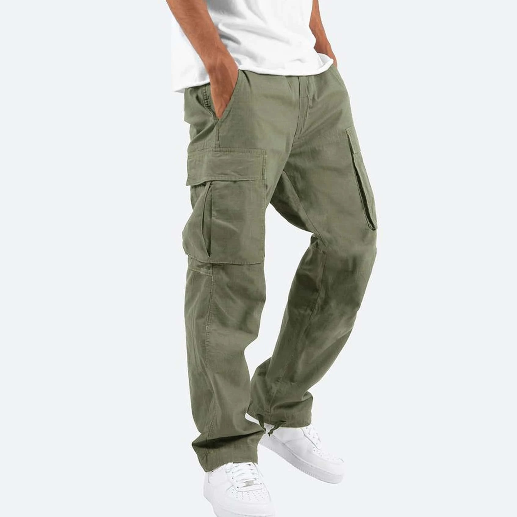 Confortable Cargo pantalones diarios para hombres