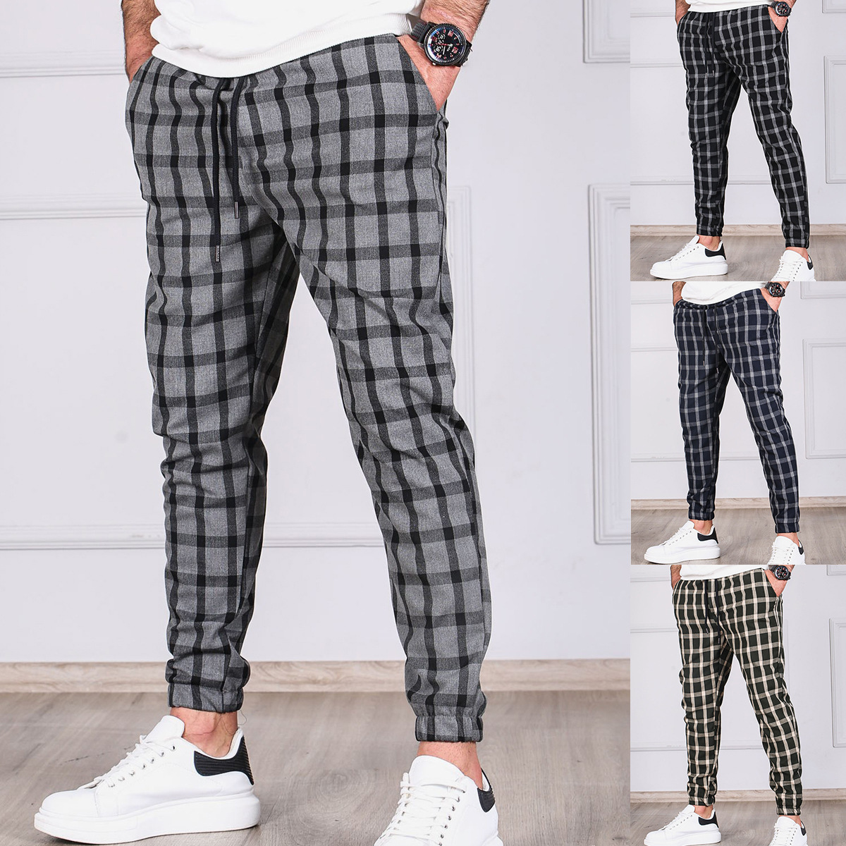 Confortable pantalones diarios para hombres