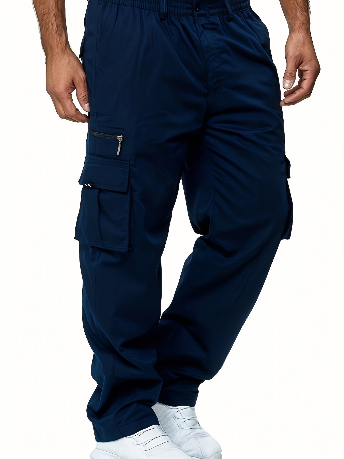 Confortables pantalones de carga para hombres