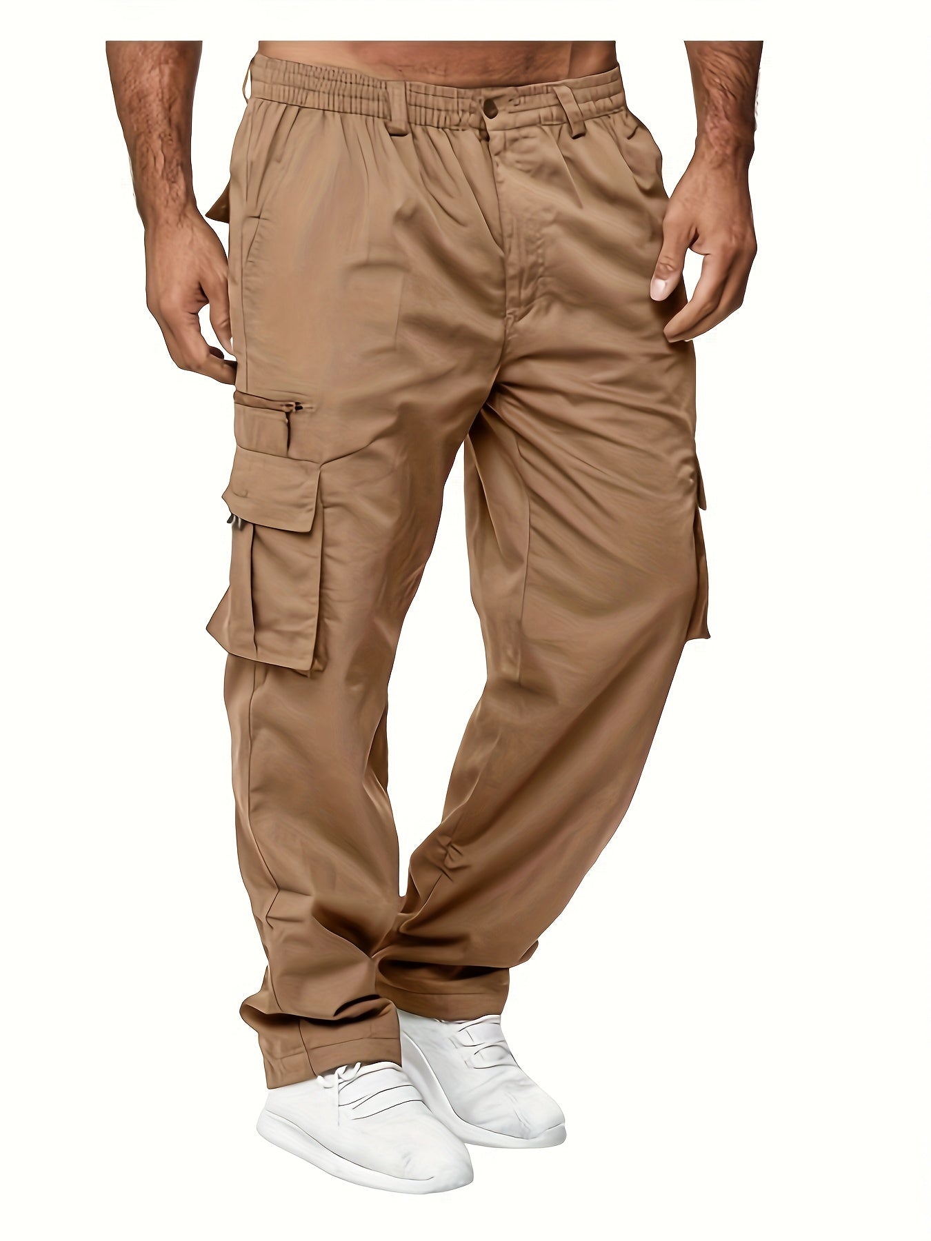 Confortables pantalones de carga para hombres
