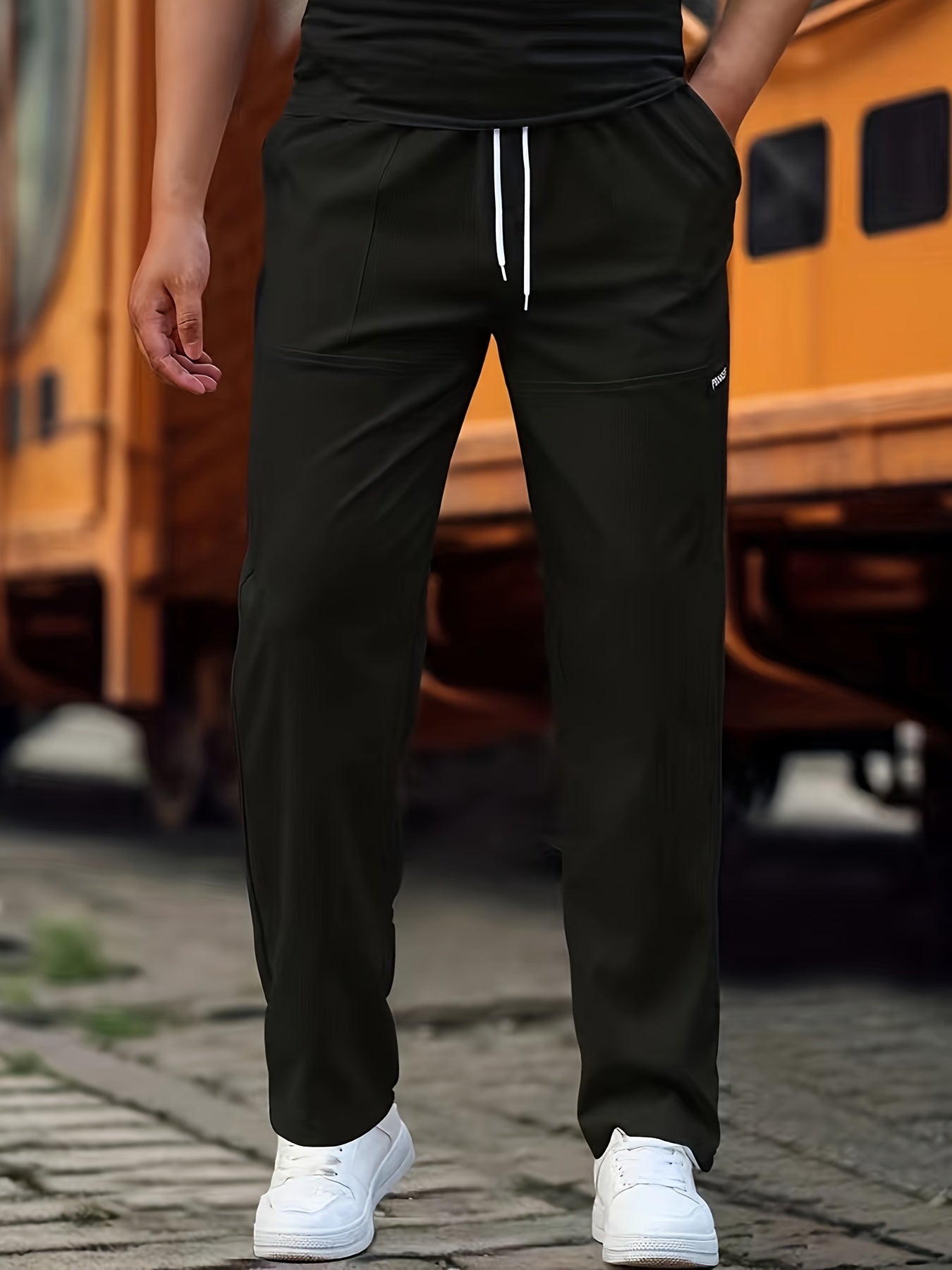 Elegante y cómodo pantalones diarios para hombres