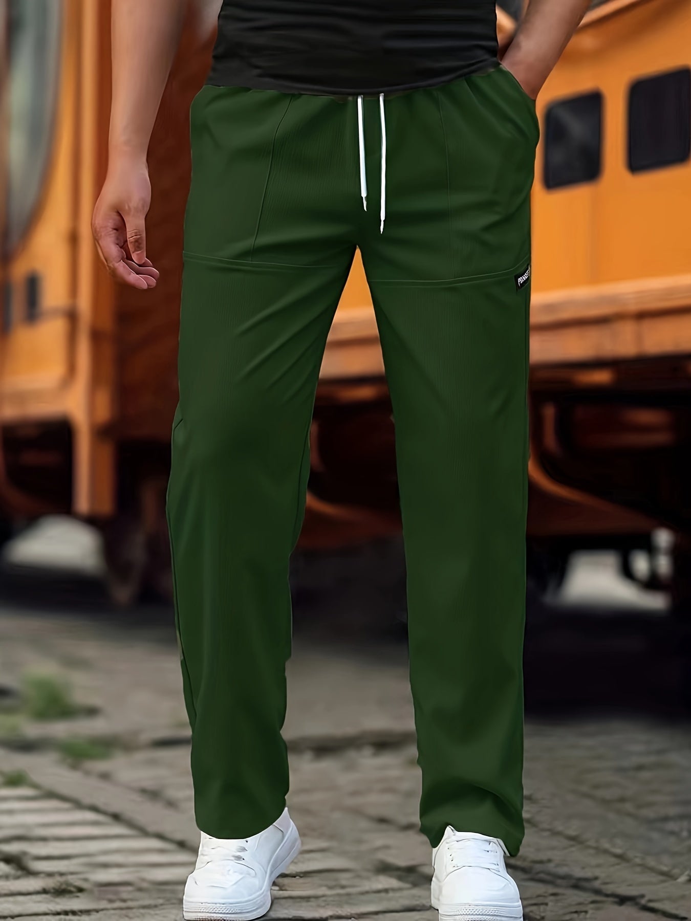 Elegante y cómodo pantalones diarios para hombres
