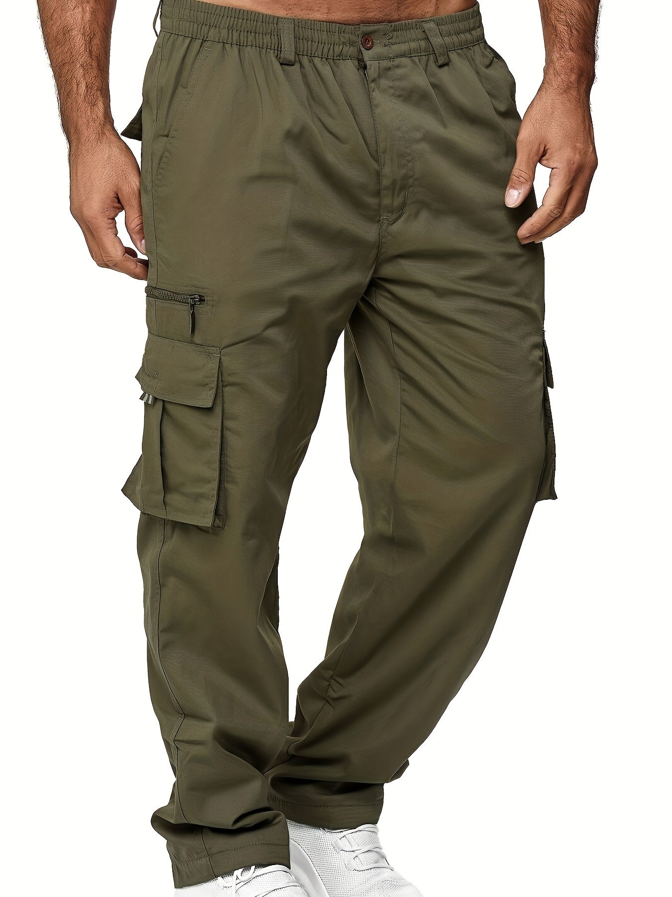 Confortables pantalones de carga para hombres